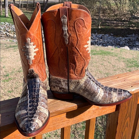 black jack alligator boots